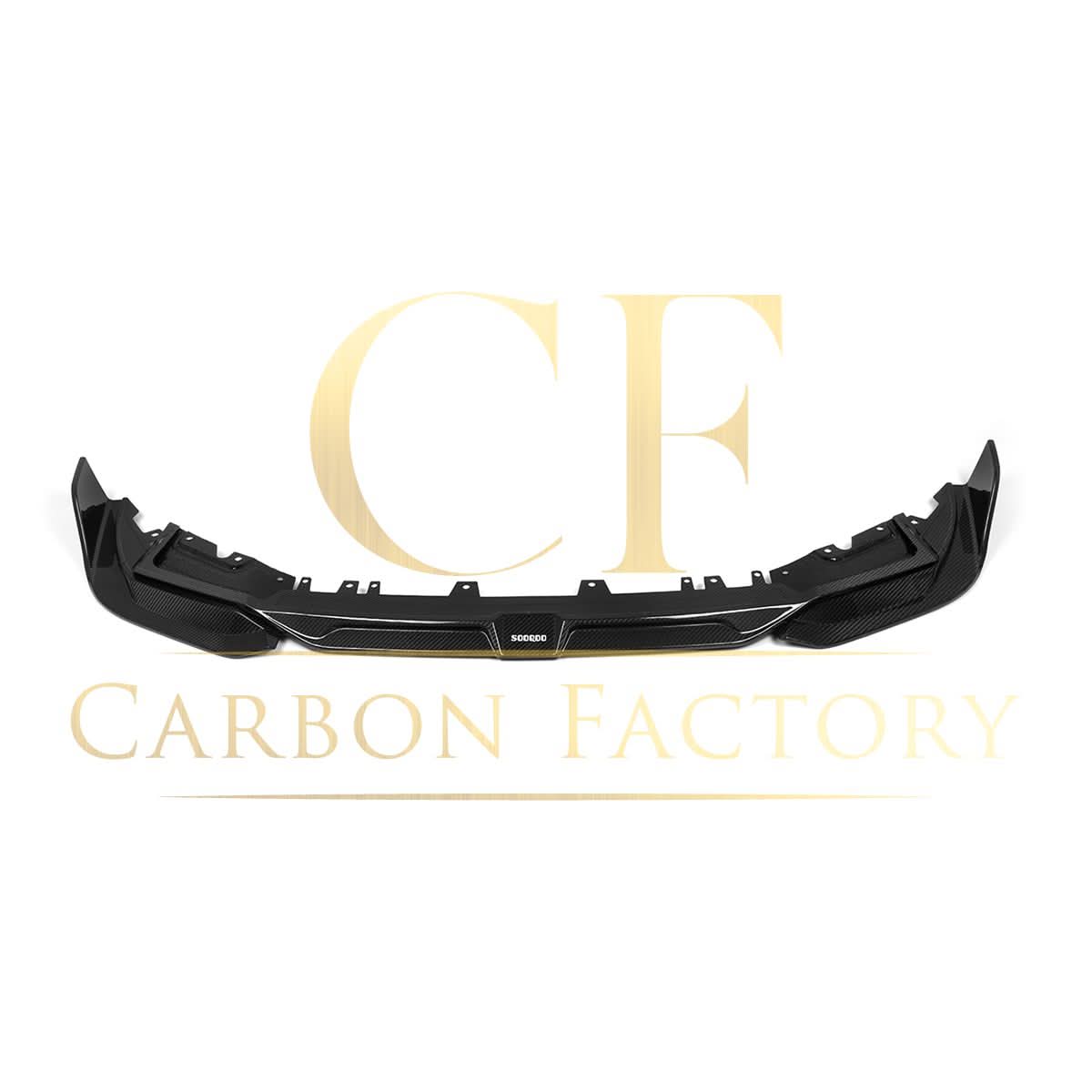 SQ Style Pre-Preg Carbon Fibre Front Splitter for BMW F97 X3M F98 X4M LCI 22-24 - Carbon Factory