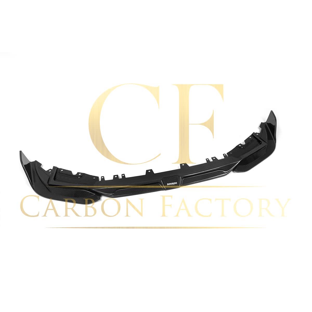 SQ Style Pre-Preg Carbon Fibre Front Splitter for BMW F97 X3M F98 X4M LCI 22-24 - Carbon Factory
