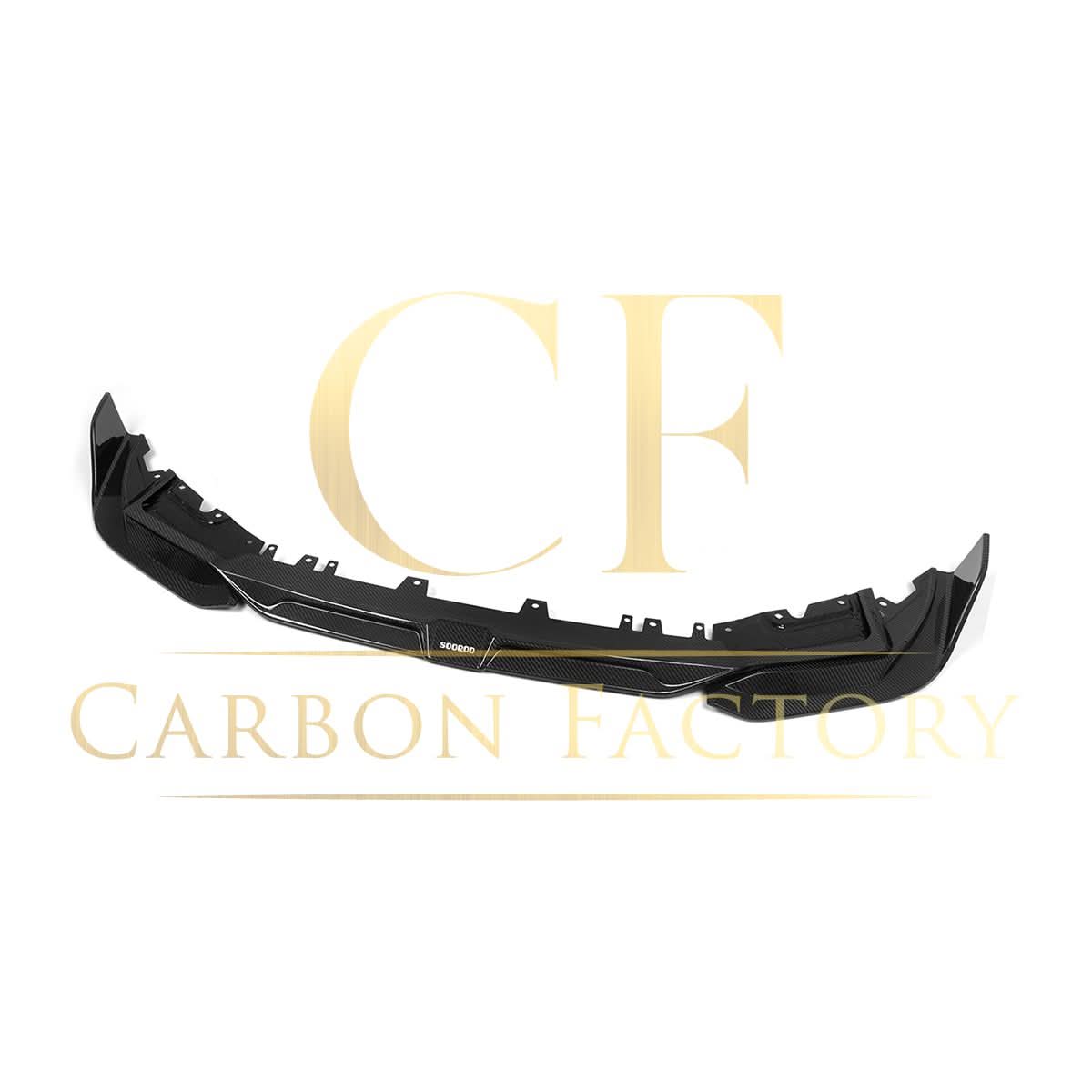SQ Style Pre-Preg Carbon Fibre Front Splitter for BMW F97 X3M F98 X4M LCI 22-24 - Carbon Factory