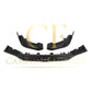 SQ Style Pre-Preg Carbon Fibre Front Splitter for BMW F97 X3M F98 X4M LCI 22-24 - Carbon Factory