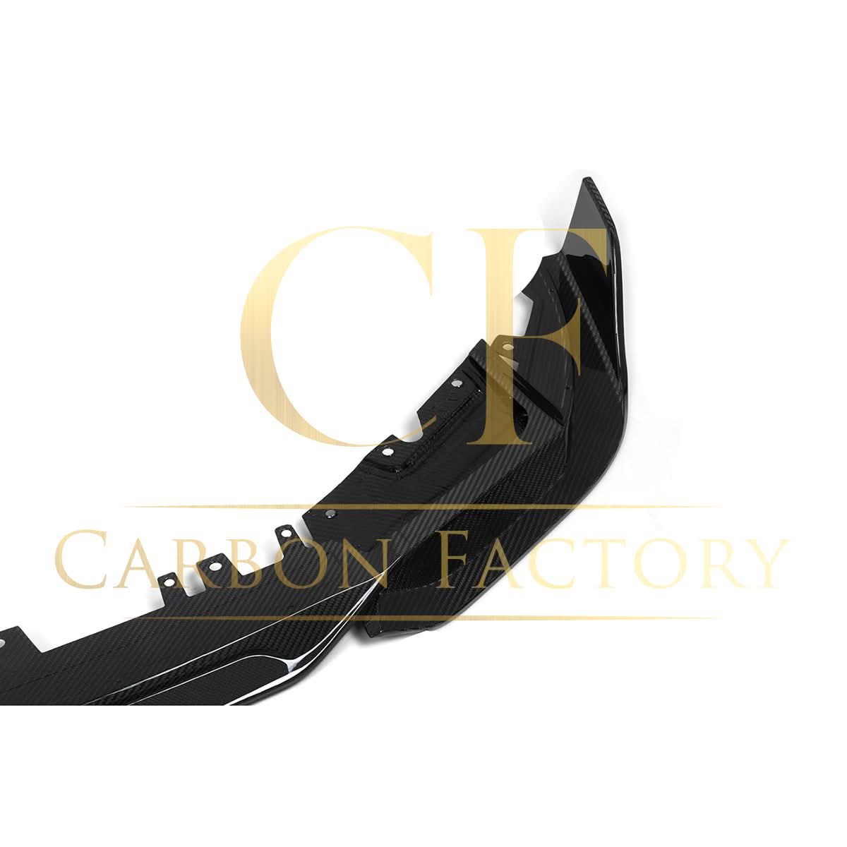 SQ Style Pre-Preg Carbon Fibre Front Splitter for BMW F97 X3M F98 X4M LCI 22-24 - Carbon Factory