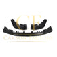 SQ Style Pre-Preg Carbon Fibre Front Splitter for BMW F97 X3M F98 X4M LCI 22-24 - Carbon Factory