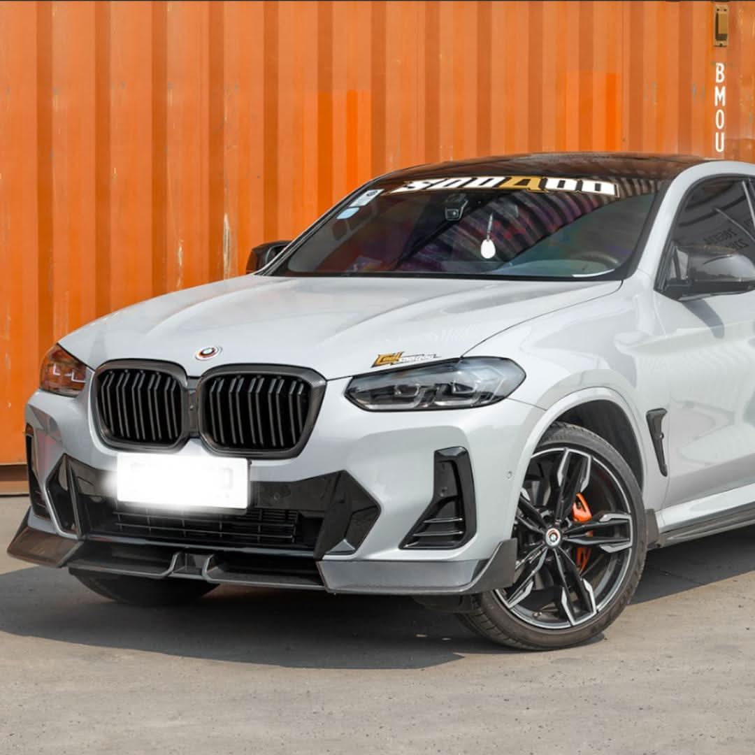 SQ Style Pre-Preg Carbon Fibre Front Splitter for BMW G01 LCI G02 LCI 2022-Present - Carbon Factory