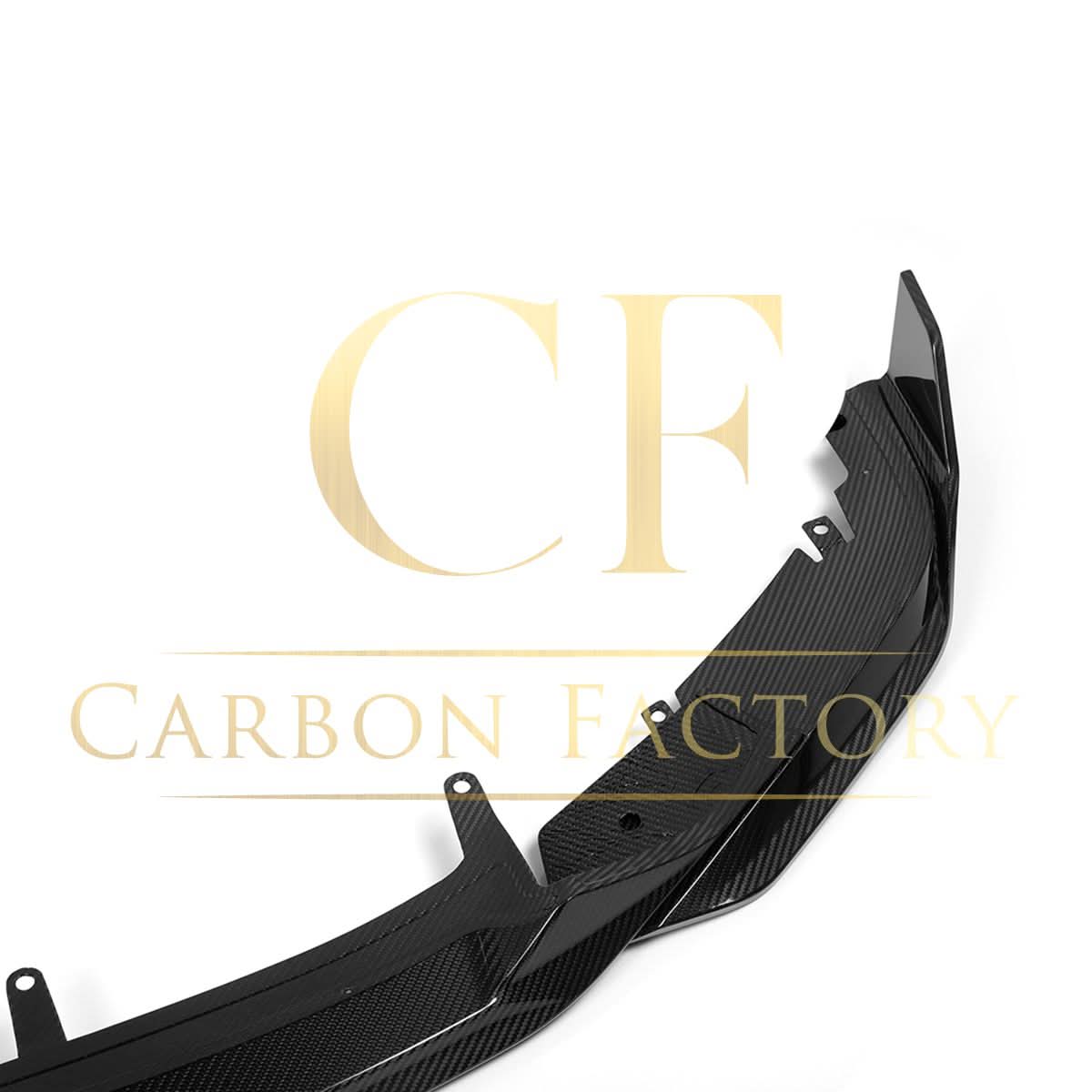 SQ Style Pre-Preg Carbon Fibre Front Splitter for BMW G14 G15 G16 8 Series 20-Present - Carbon Factory