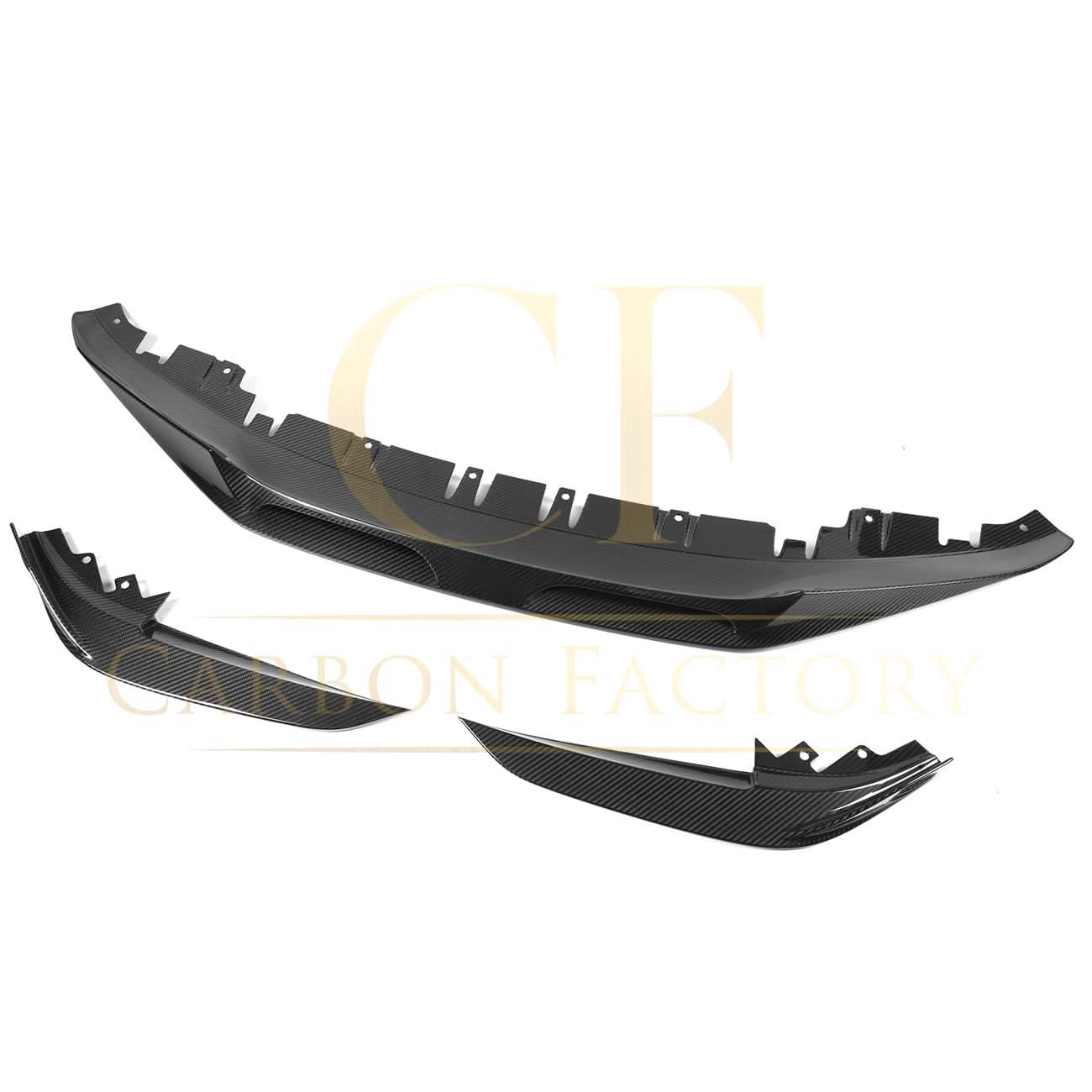 SQ Style Pre-Preg Carbon Fibre Front Splitter for BMW G26 4 Series Gran Coupe i4 21-24 - Carbon Factory