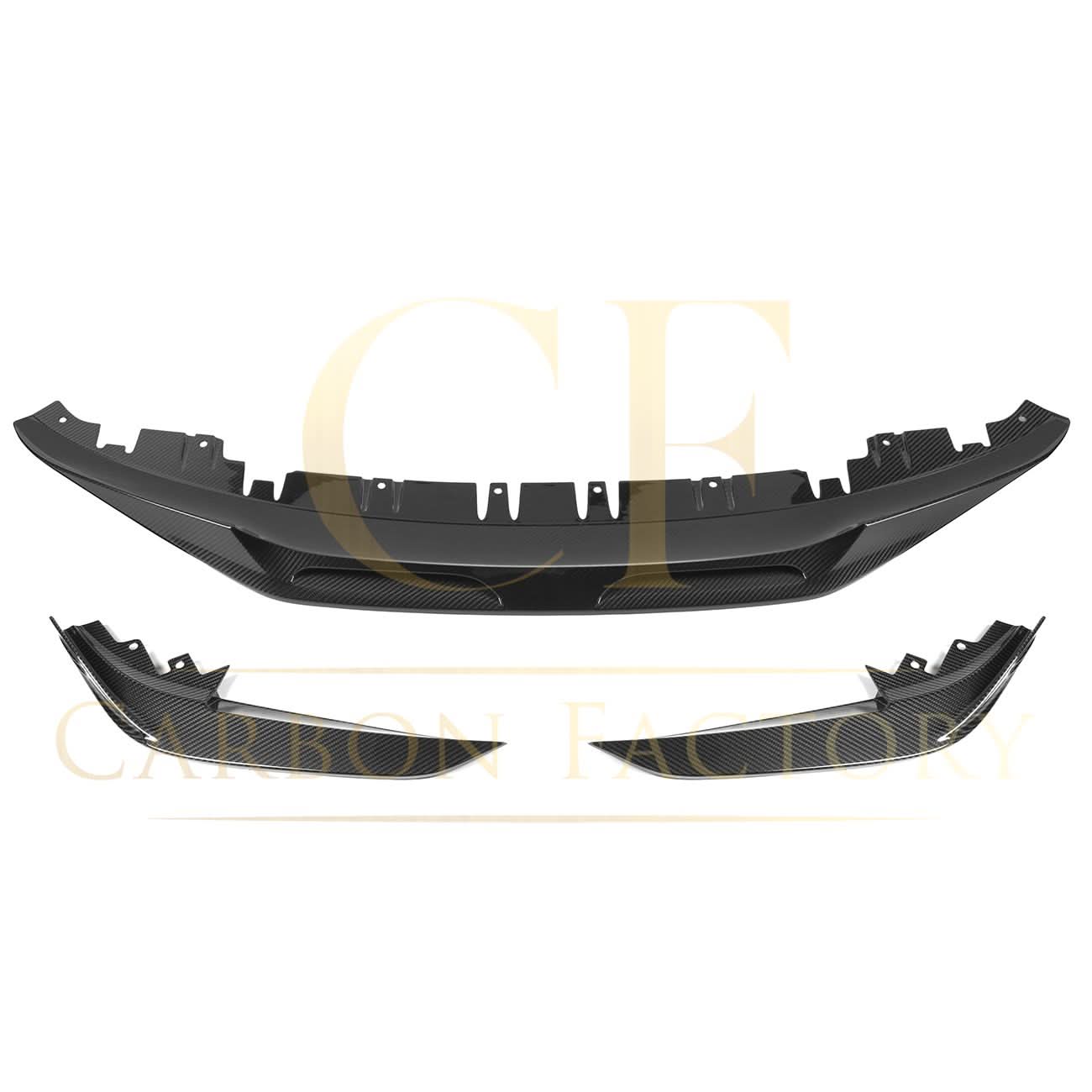 SQ Style Pre-Preg Carbon Fibre Front Splitter for BMW G26 4 Series Gran Coupe i4 21-24 - Carbon Factory