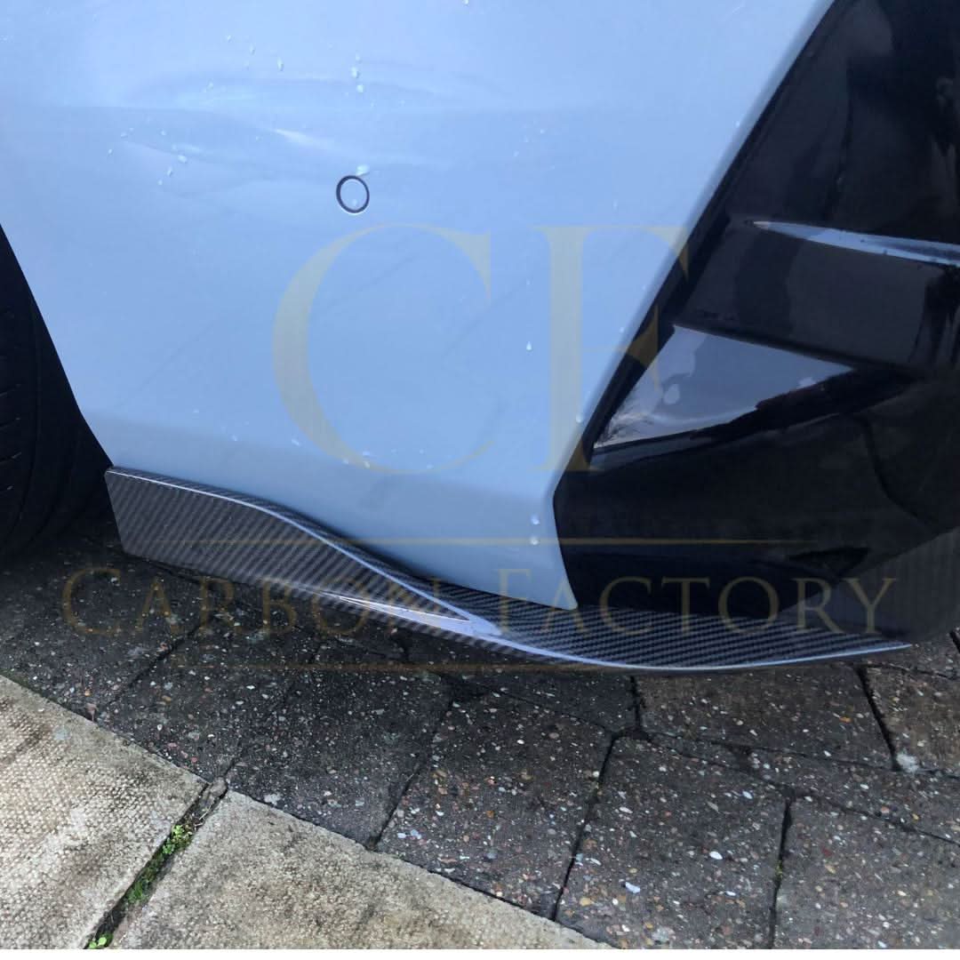 SQ Style Pre-Preg Carbon Fibre Front Splitter for BMW G26 4 Series Gran Coupe i4 21-24 - Carbon Factory