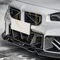 SQ Style Pre-Preg Carbon Fibre Front Splitter for BMW G87 M2 23-Present - Carbon Factory