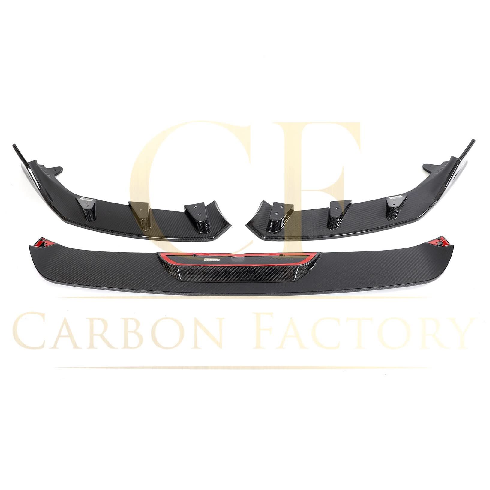 V Style Pre-Preg Carbon Fibre Front Splitter for BMW G87 M2 23-Present - Carbon Factory