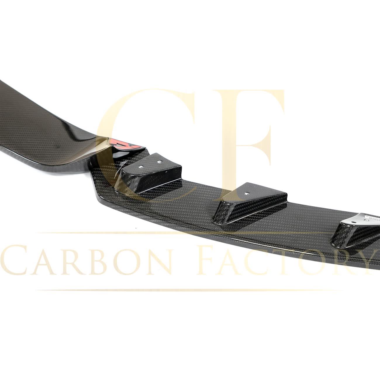 V Style Pre-Preg Carbon Fibre Front Splitter for BMW G87 M2 23-Present - Carbon Factory