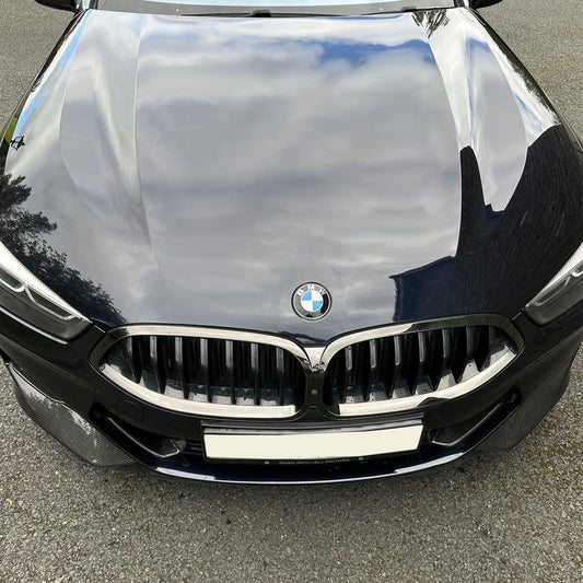 X Style Pre-Preg Carbon Fibre Front Splitter for BMW G14 G15 G16 8 Series 20-24 - Carbon Factory