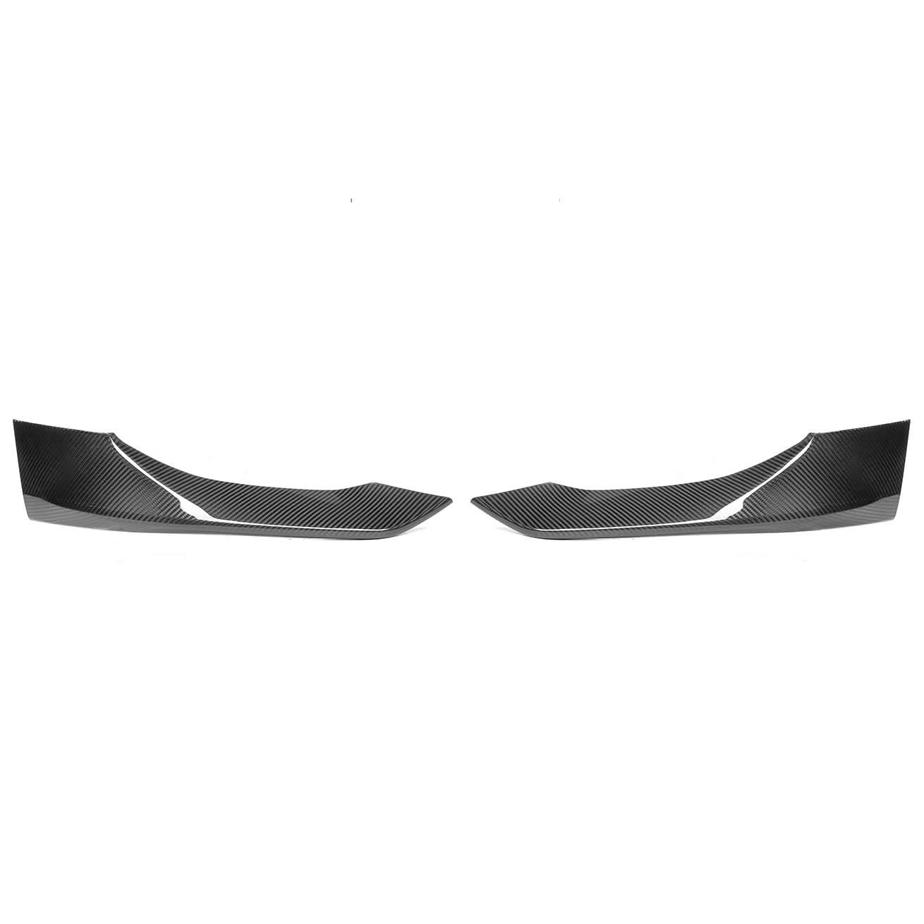 X Style Pre-Preg Carbon Fibre Front Splitter for BMW G14 G15 G16 8 Series 20-24 - Carbon Factory