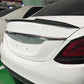 X Style Pre-Preg Carbon Fibre Boot Spoiler for Mercedes Benz W205 C Class 15-21 - Carbon Factory