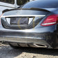 X Style Pre-Preg Carbon Fibre Boot Spoiler for Mercedes Benz W205 C Class 15-21 - Carbon Factory
