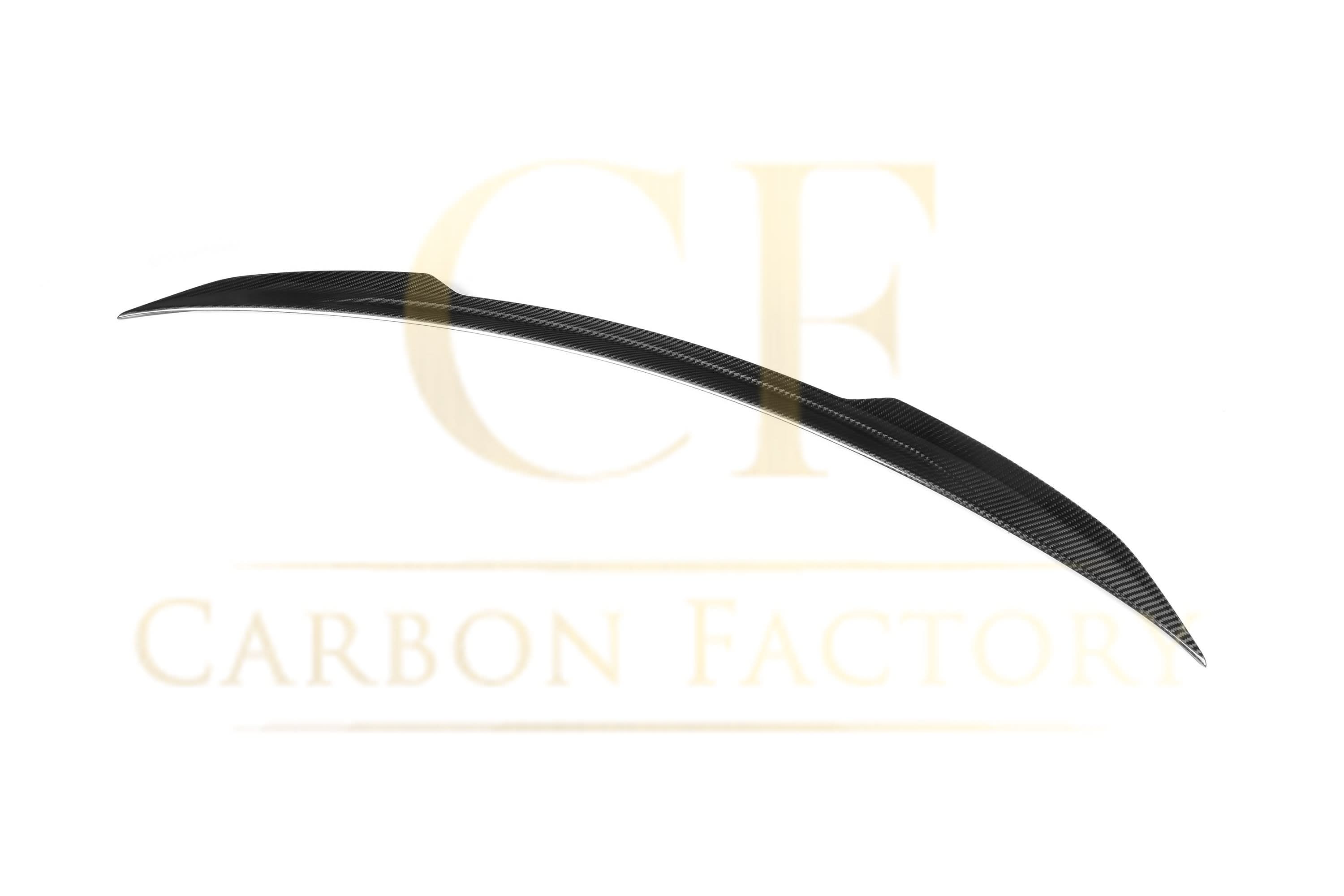 X Style Pre-Preg Carbon Fibre Boot Spoiler for Mercedes Benz W205 C Class 15-21 - Carbon Factory