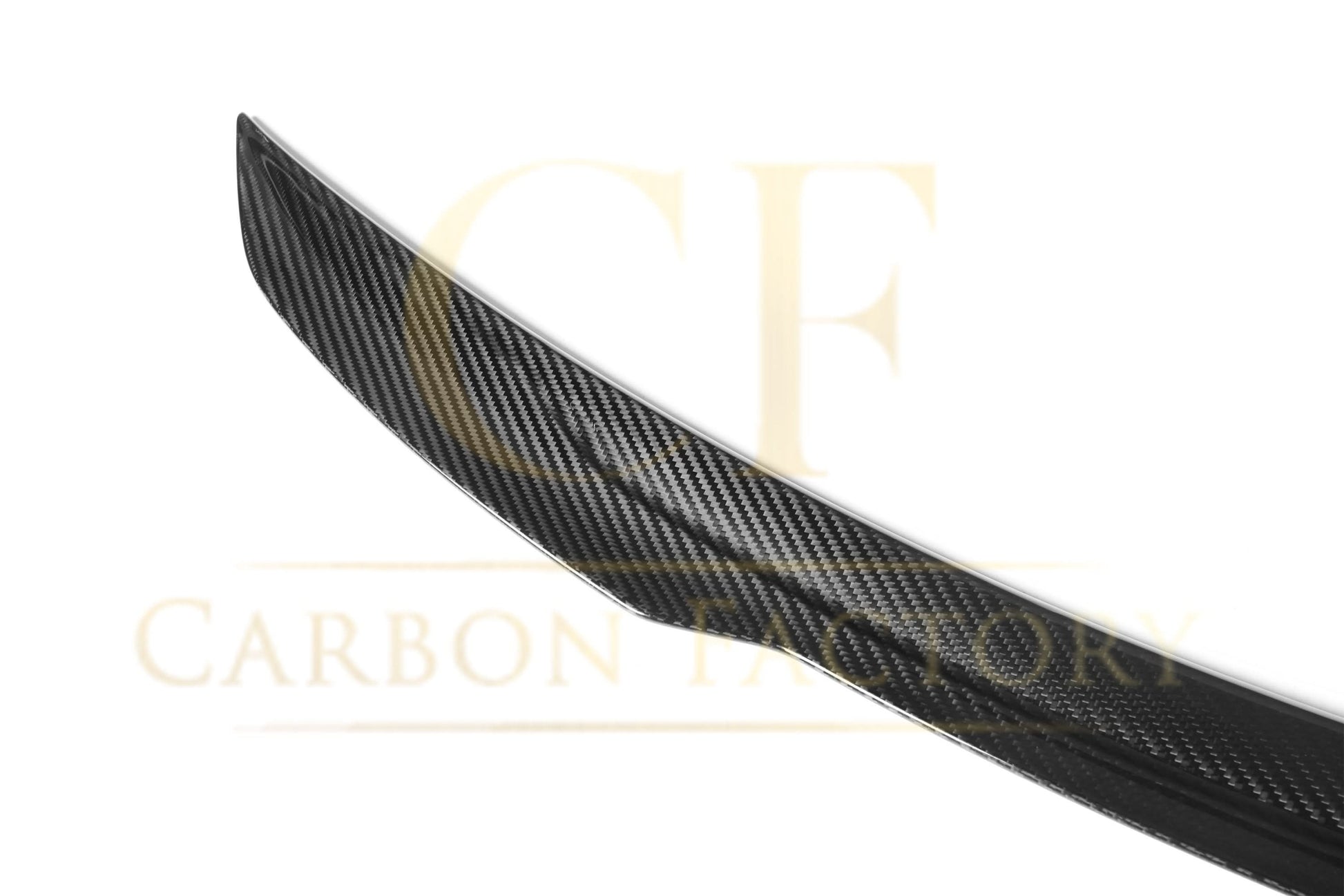 X Style Pre-Preg Carbon Fibre Boot Spoiler for Mercedes Benz W205 C Class 15-21 - Carbon Factory