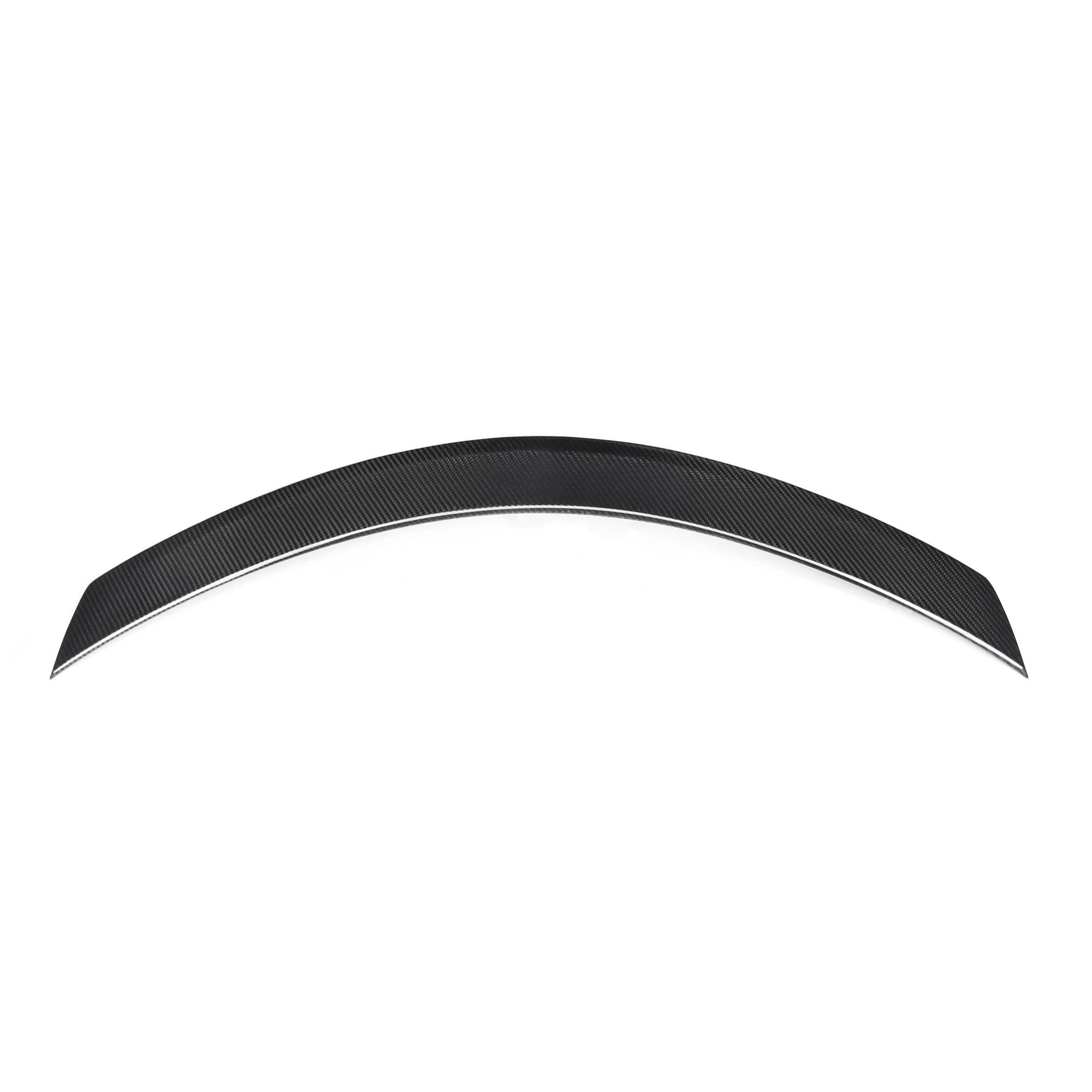 OEM Style Pre-Preg Carbon Fibre Boot Spoiler for Mercedes Benz W204 C Class Saloon 07-14 - Carbon Factory