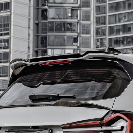 CF Style Pre-Preg Carbon Fibre Mid Spoiler for BMW G01 X3 F97 X3M G08 IX3 LCI 22-25 - Carbon Factory