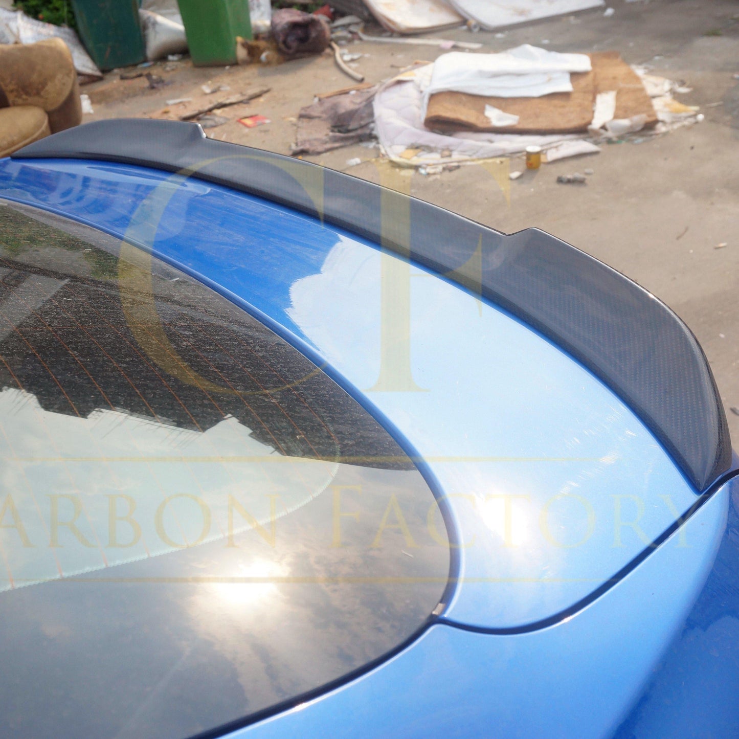 CS Style Pre-preg Carbon Fibre Boot Spoiler for BMW 4 Series F36 Gran Coupe 14-20 - Carbon Factory