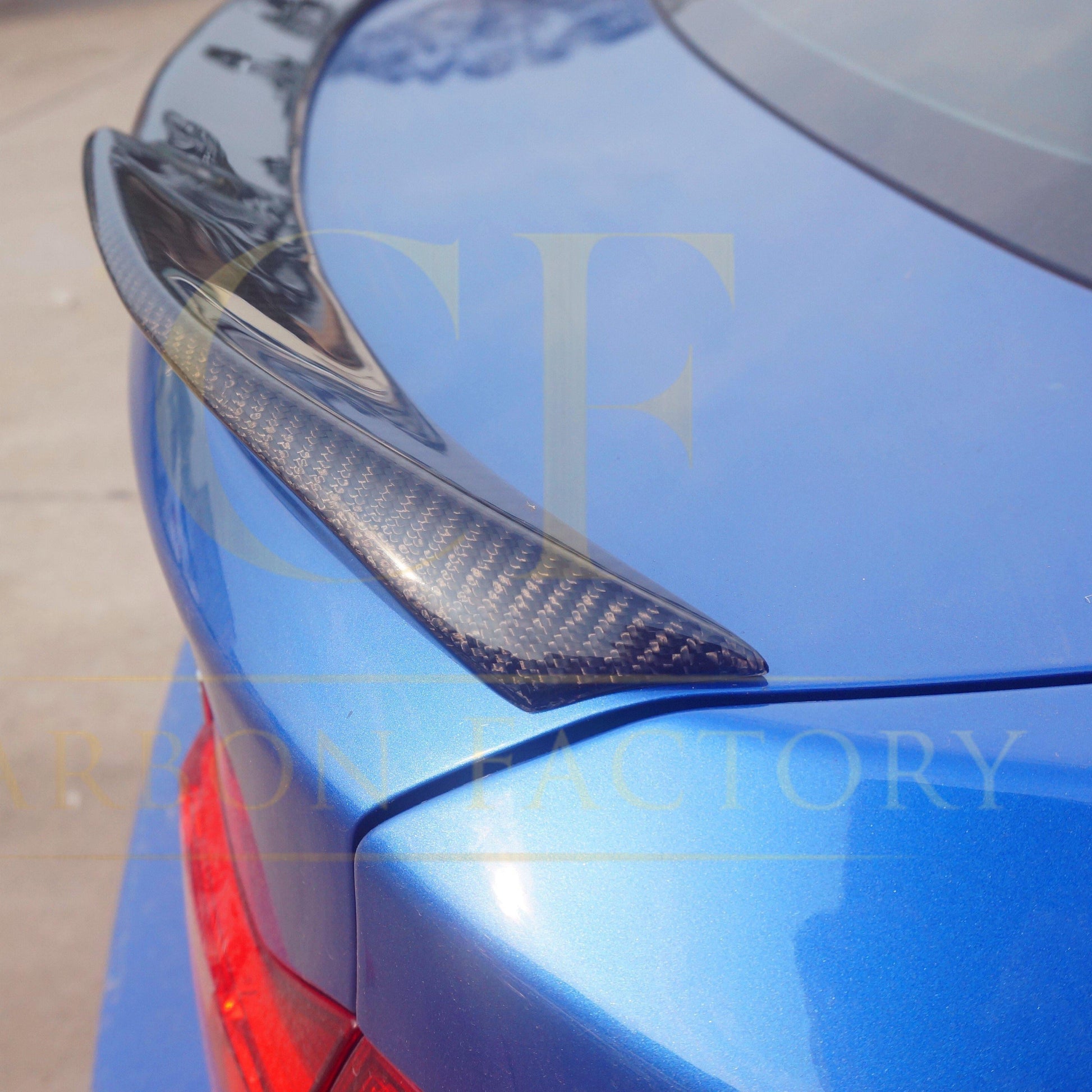CS Style Pre-preg Carbon Fibre Boot Spoiler for BMW 4 Series F36 Gran Coupe 14-20 - Carbon Factory