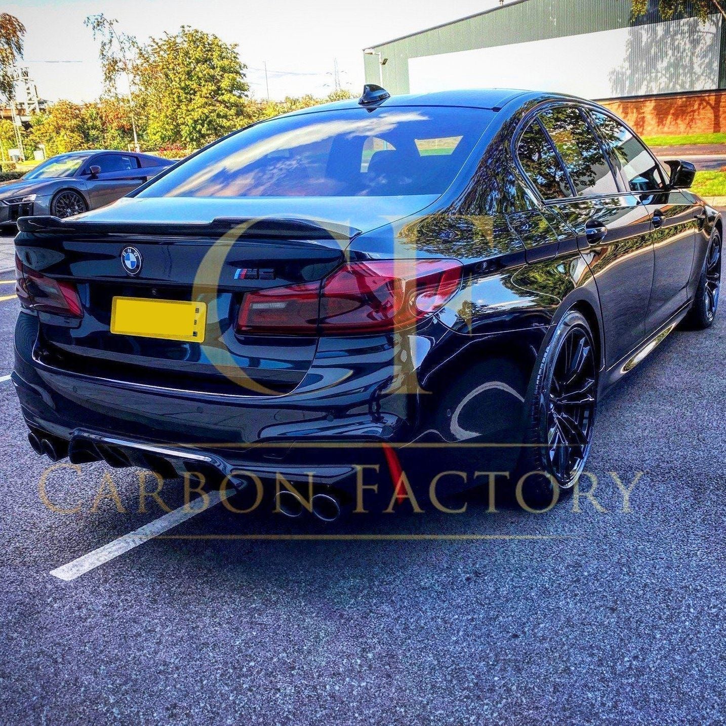 CS Style Pre-Preg Carbon Fibre Boot Spoiler for BMW 5 Series G30 F90 M5 17-23 - Carbon Factory