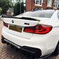 CS Style Pre-Preg Carbon Fibre Boot Spoiler for BMW 5 Series G30 F90 M5 17-23 - Carbon Factory