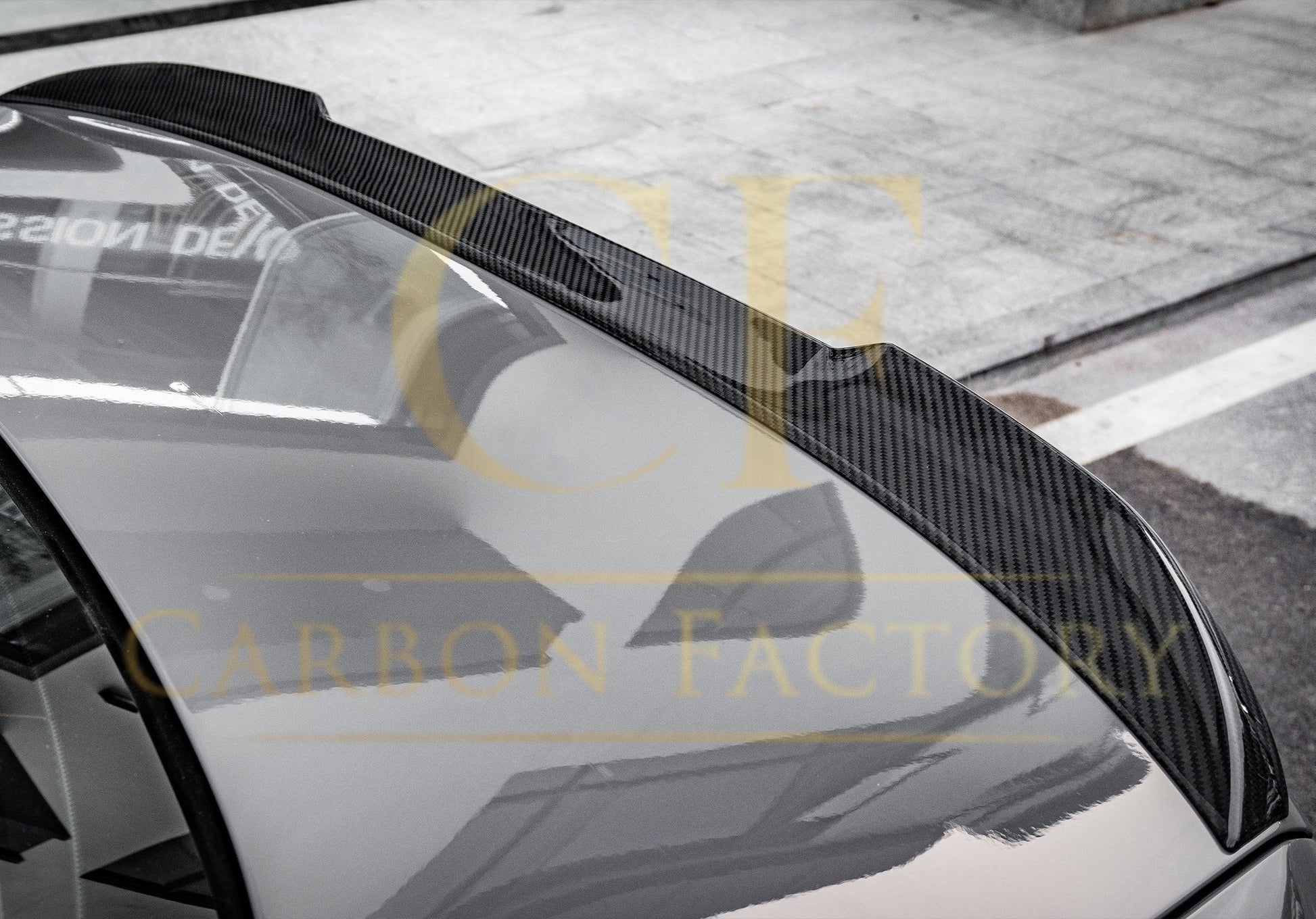 CS Style Pre-Preg Carbon Fibre Boot Spoiler for BMW 5 Series G30 F90 M5 17-23 - Carbon Factory