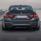 CS Style Pre-Preg Carbon Fibre Boot Spoiler for BMW F82 M4 Coupe 14-20 - Carbon Factory
