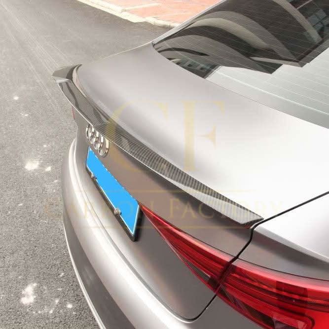 DA Style Pre-Preg Carbon Fibre Boot Spoiler for Audi A3 S3 RS3 Saloon 13-20 - Carbon Factory