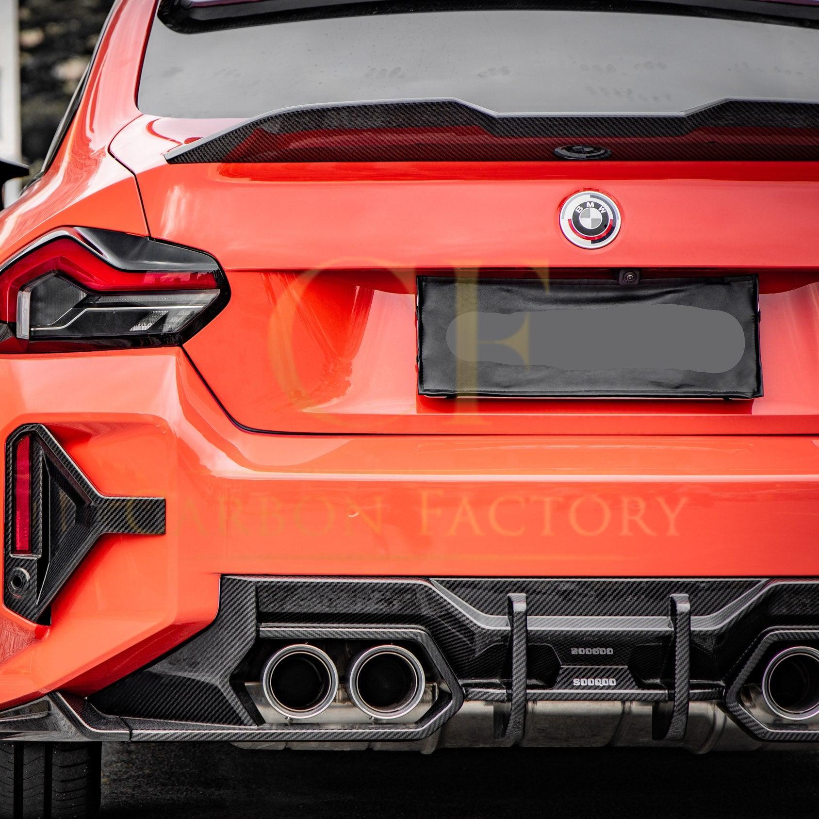 MP Style 1 Pre-Preg Carbon Fibre Boot Spoiler for BMW G87 M2 G42 2 Series 23-Present - Carbon Factory