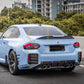MP Style 1 Pre-Preg Carbon Fibre Boot Spoiler for BMW G87 M2 G42 2 Series 23-Present - Carbon Factory