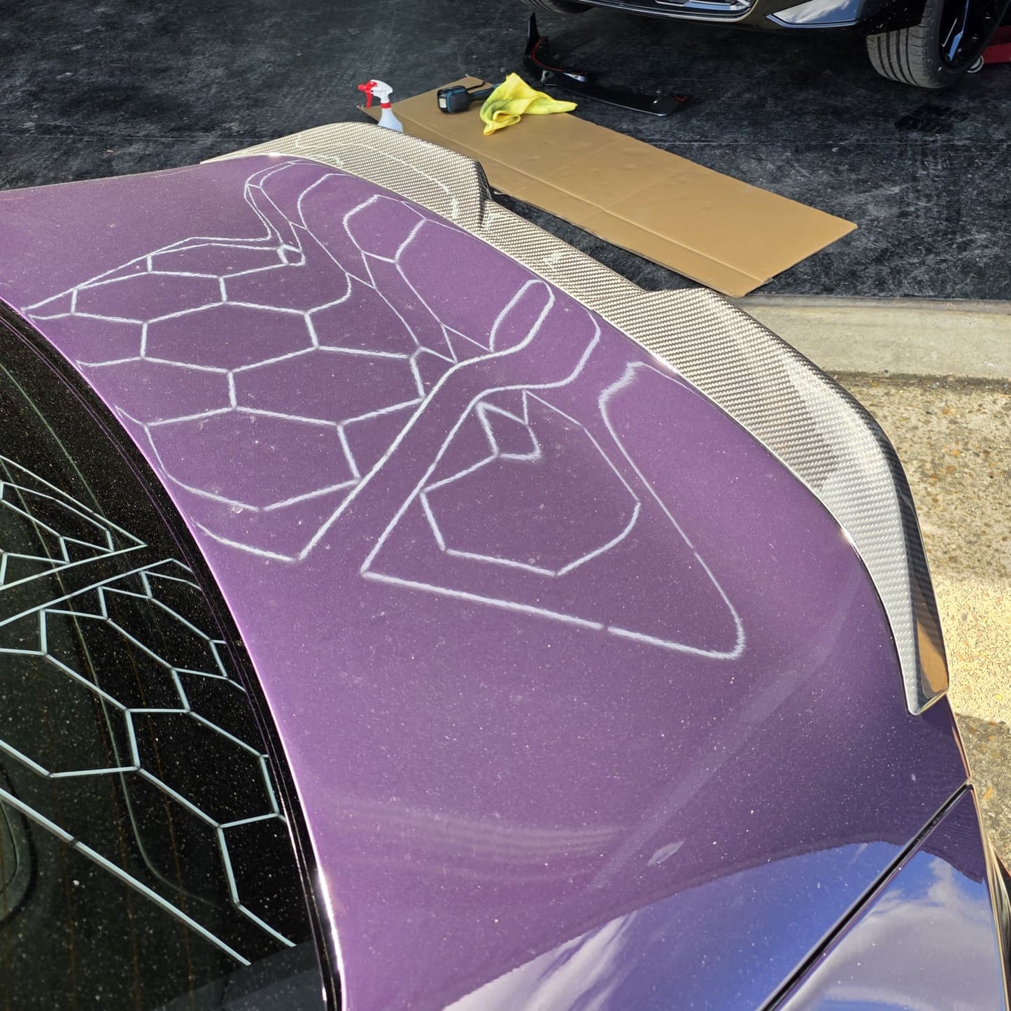 MP Style 1 Pre-Preg Carbon Fibre Boot Spoiler for BMW G87 M2 G42 2 Series 23-Present