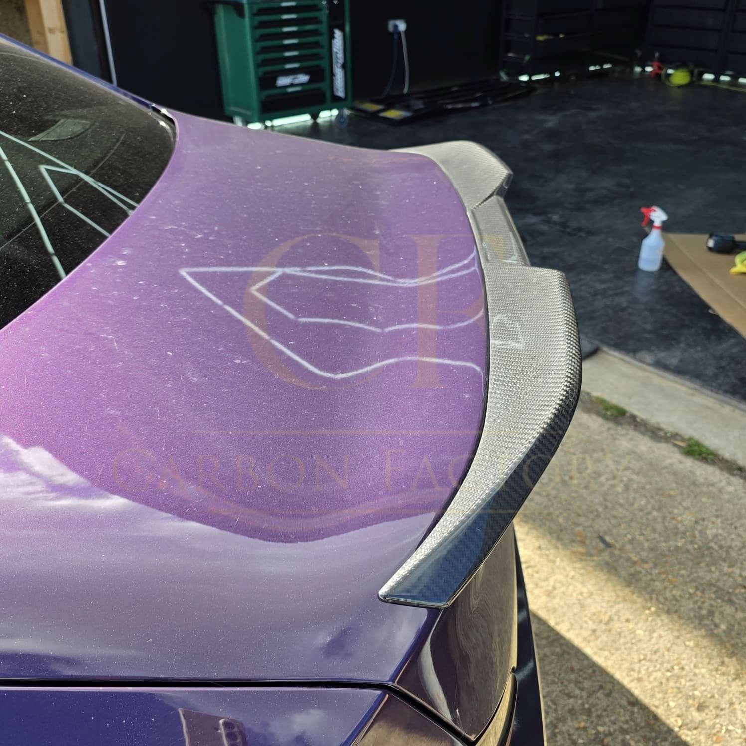 MP Style 1 Pre-Preg Carbon Fibre Boot Spoiler for BMW G87 M2 G42 2 Series 23-Present - Carbon Factory