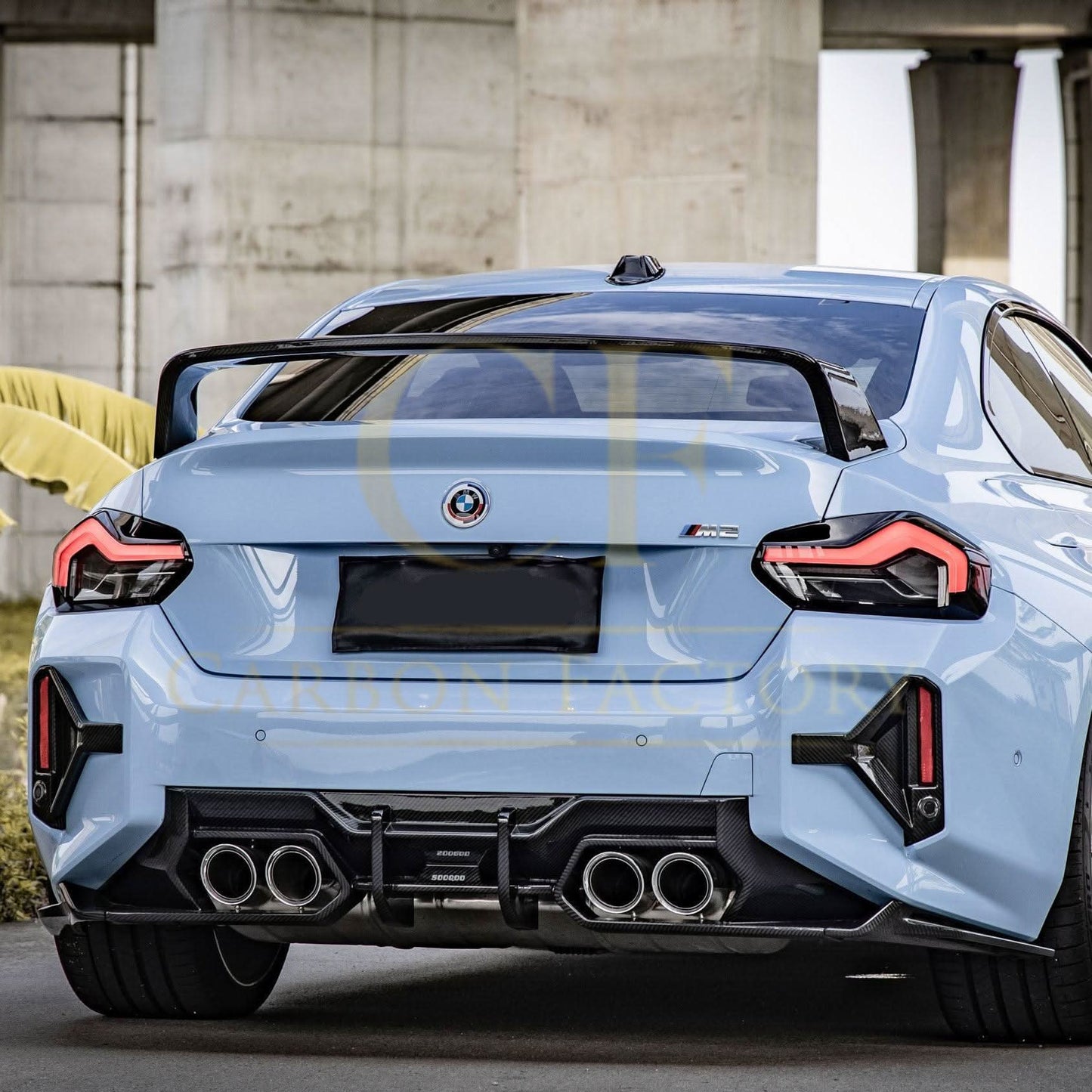 MP Style 2 Pre-Preg Carbon Fibre Boot Spoiler for BMW G87 M2 G42 2 Series 23-Present - Carbon Factory