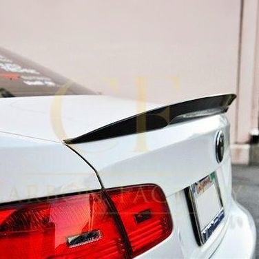 MP Style Pre-Preg Carbon Fibre Boot Spoiler for BMW 3 Series E92 Coupe inc M3 07-13 - Carbon Factory