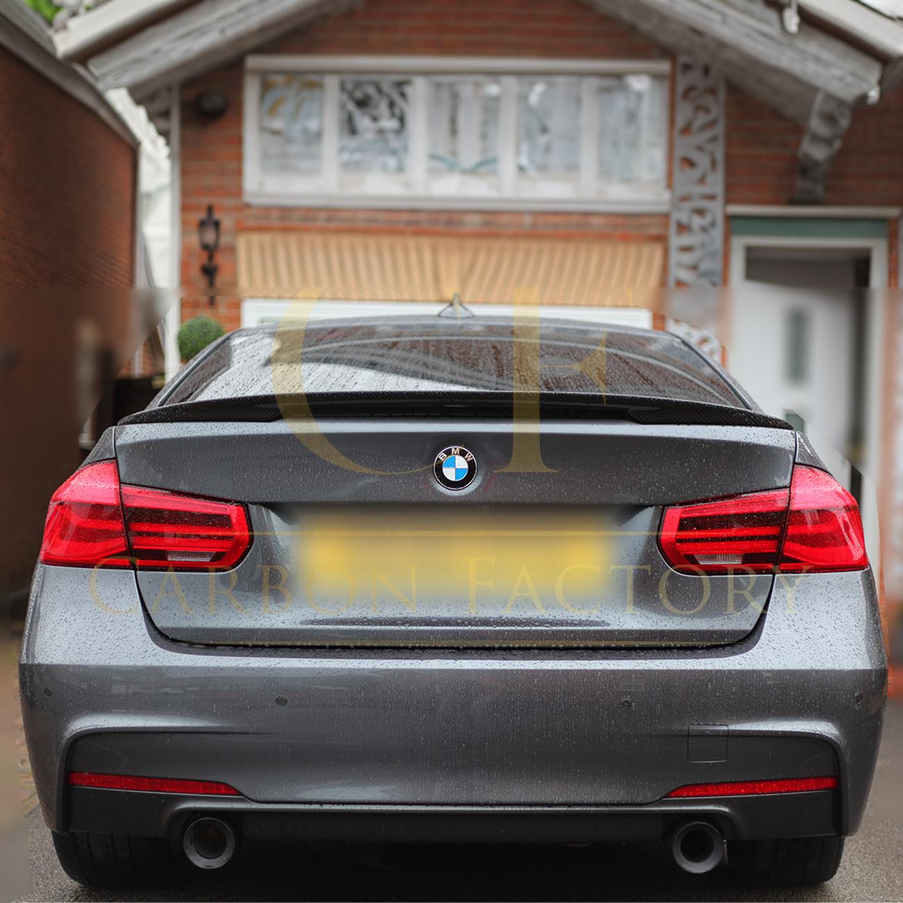 MP Style Pre-Preg Carbon Fibre Boot Spoiler for BMW 3 Series F30 F80 Saloon inc M3 13-18 - Carbon Factory