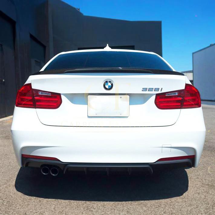 MP Style Pre-Preg Carbon Fibre Boot Spoiler for BMW 3 Series F30 F80 Saloon inc M3 13-18 - Carbon Factory