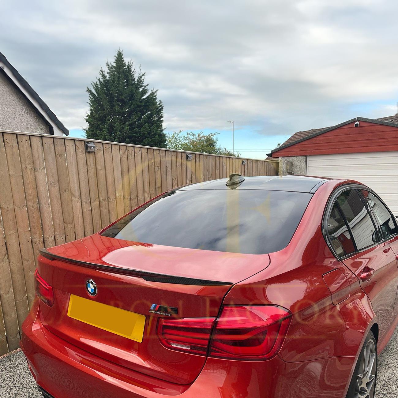 MP Style Pre-Preg Carbon Fibre Boot Spoiler for BMW 3 Series F30 F80 Saloon inc M3 13-18 - Carbon Factory