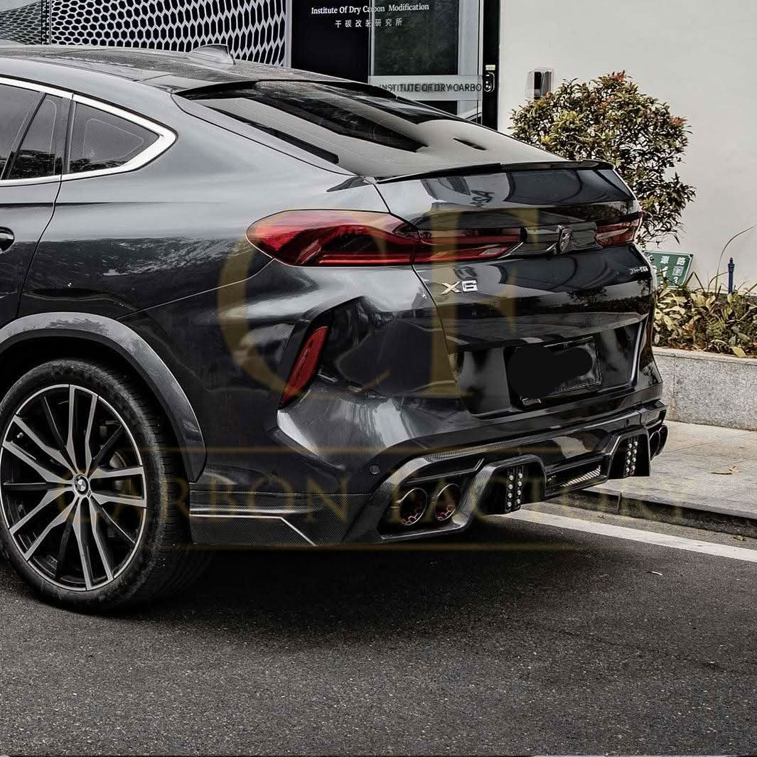 MP Style Pre-Preg Carbon Fibre Boot Spoiler for BMW G06 X6 X6M 20-Present - Carbon Factory