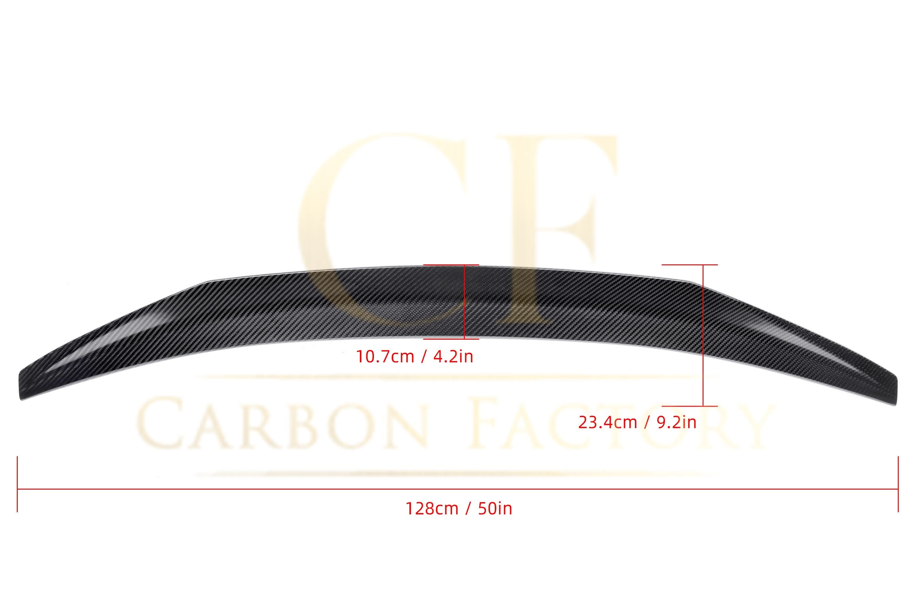 OEM Style Pre-Preg Carbon Fibre Boot Spoiler for Mercedes Benz W167 GLE Saloon 20-23 - Carbon Factory