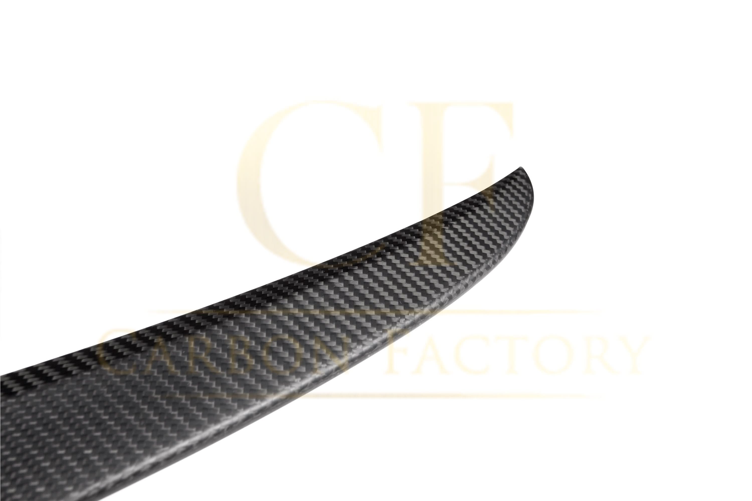OEM Style Pre-Preg Matt Carbon Fibre Boot Spoiler for Tesla Model 3 16-23 - Carbon Factory
