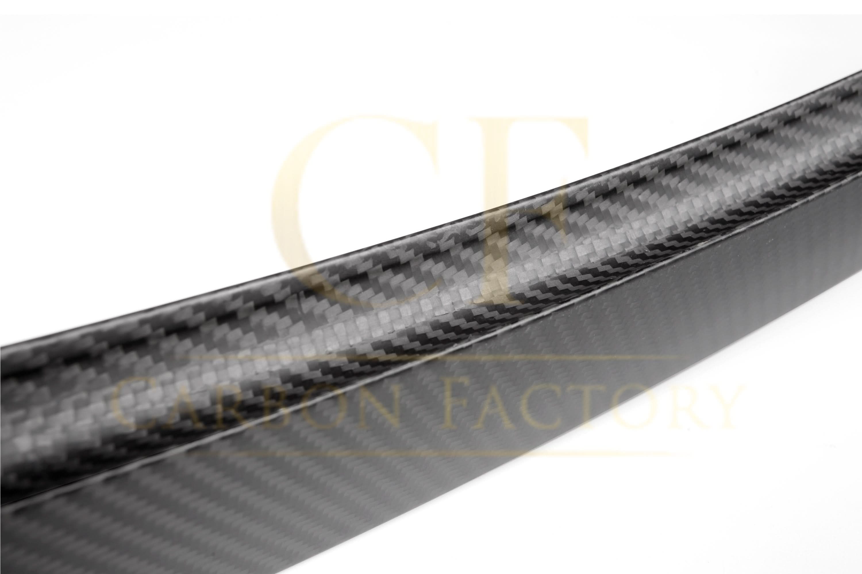 OEM Style Pre-Preg Matt Carbon Fibre Boot Spoiler for Tesla Model 3 16-23 - Carbon Factory