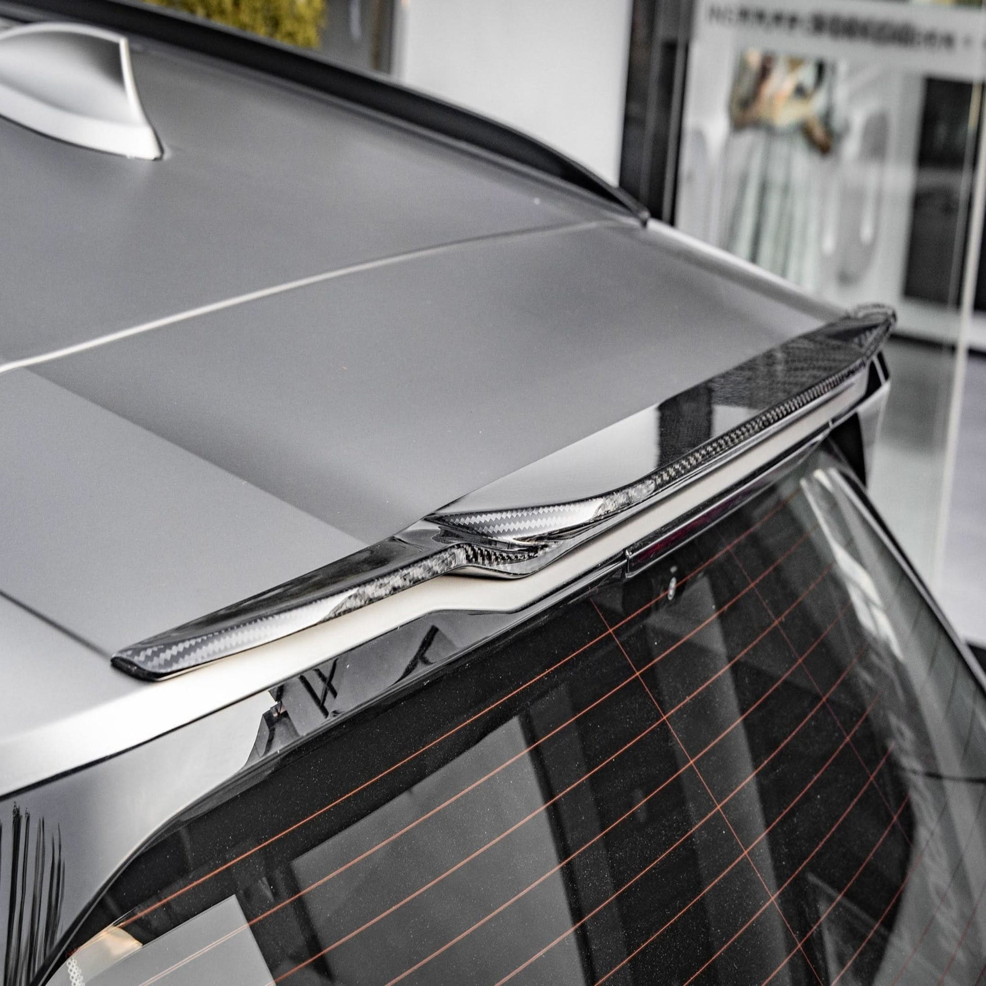 Pre-Preg Carbon Fibre Roof Spoiler for BMW G01 X3 G08 IX3 LCI 22-25 - Carbon Factory