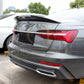 PSM Style Pre-Preg Carbon Fibre Boot Spoiler for Audi C8 A6 S6 19-24 - Carbon Factory