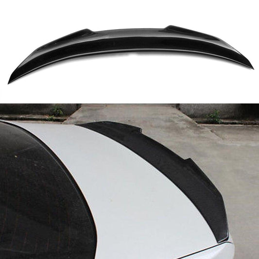 PSM Style Pre-Preg Carbon Fibre Boot Spoiler for BMW 3 Series E90 Saloon inc M3 07-13 - Carbon Factory