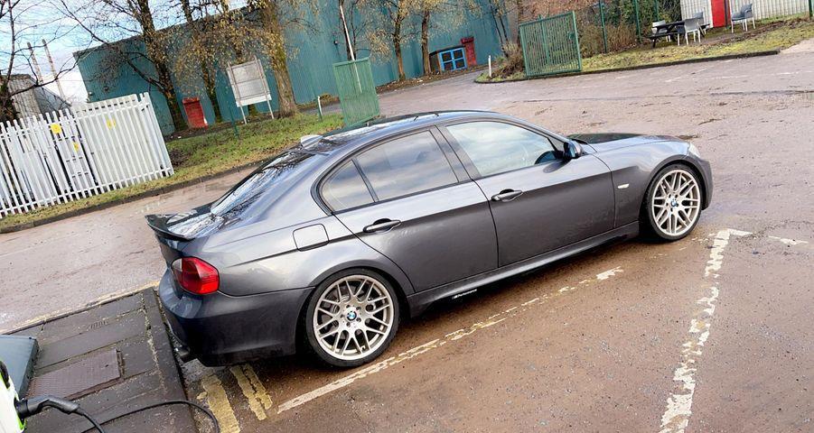 PSM Style Pre-Preg Carbon Fibre Boot Spoiler for BMW 3 Series E90 Saloon inc M3 07-13 - Carbon Factory