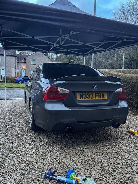 PSM Style Pre-Preg Carbon Fibre Boot Spoiler for BMW 3 Series E90 Saloon inc M3 07-13 - Carbon Factory
