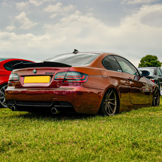 PSM Style Pre-Preg Carbon Fibre Boot Spoiler for BMW 3 Series E92 Coupe inc M3 07-13 - Carbon Factory
