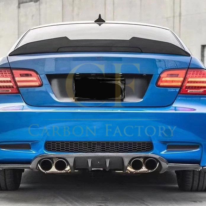 PSM Style Pre-Preg Carbon Fibre Boot Spoiler for BMW 3 Series E92 Coupe inc M3 07-13 - Carbon Factory