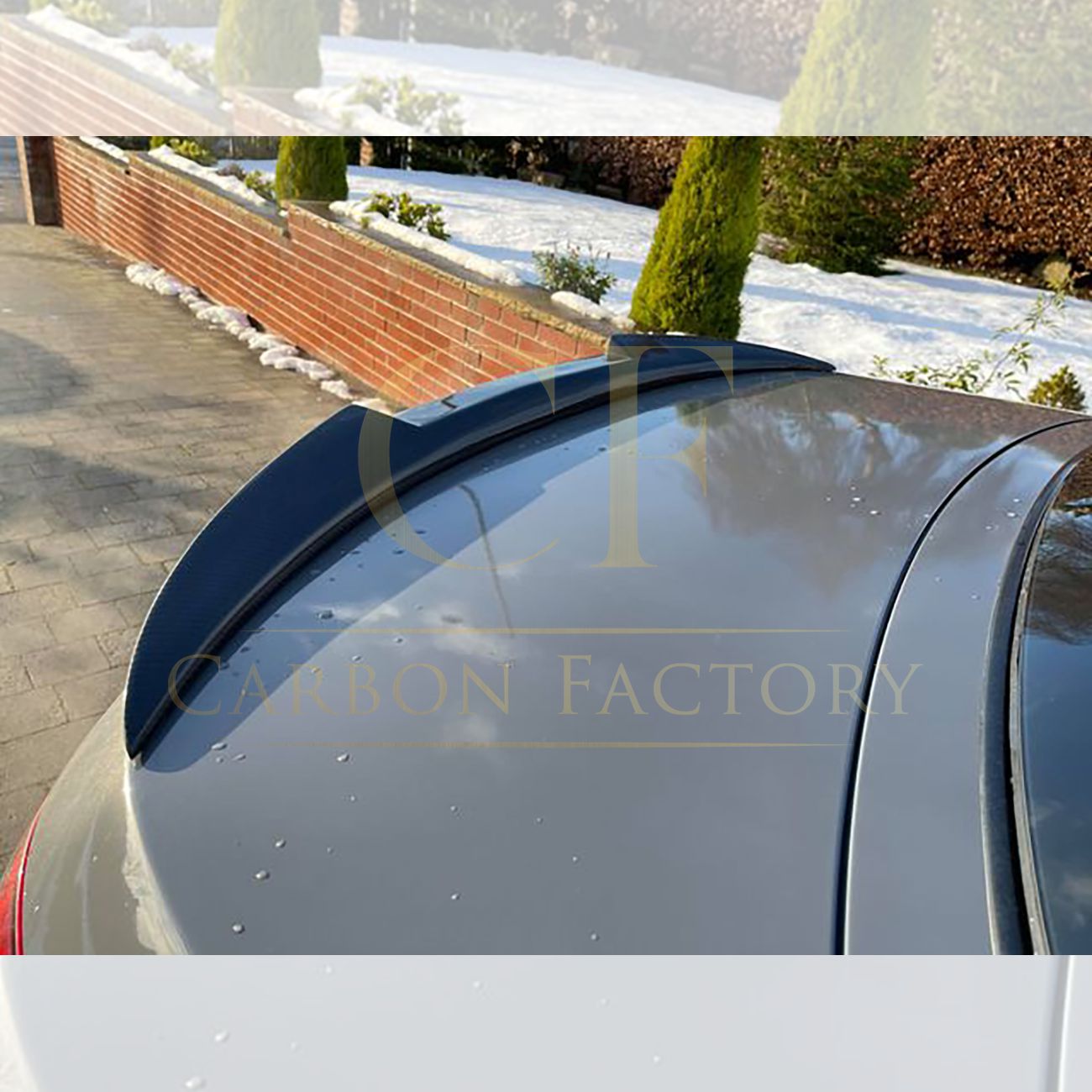 PSM Style Pre-Preg Carbon Fibre Boot Spoiler for BMW 3 Series E93 Convertible inc M3 07-13 - Carbon Factory